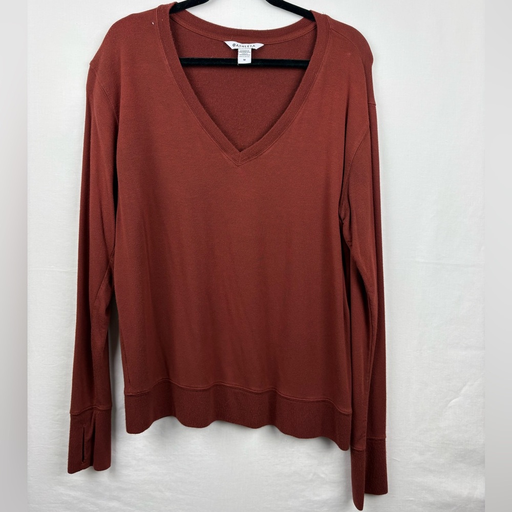 Athleta Sunrise V-neck Top